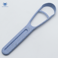 Paille de qualité supérieure personnalisée de haute qualité nettoyeur de langue bouche grattoir de langue de nettoyage jetable