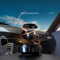 Diffuseur d'arômes solaire rotatif automatique pour voiture, décoration parfumée en plastique, évaporation naturelle, vente en gros, bon marché, haute qualité