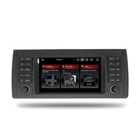 Autoradio Android 2din pour BMW E39 7 pouces IPS voiture GPS prise en charge wifi AHD caméra de recul module carplay intégré