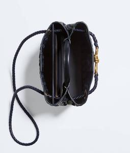 Bolso de Mano de Cuero Tejido de Lujo para Mujer Bottega BV, Bolso Multifuncional con Asa Superior y Correa Cruzada para el Hombro, para Negocios, Estilo Veneta - Product Image 3