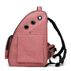 <span class=keywords><strong>Sac</strong></span> à <span class=keywords><strong>dos</strong></span> de transport <span class=keywords><strong>pour</strong></span> animaux de compagnie à roulettes, respirant et confortable, avec roues amovibles, fermeture éclair tendance, motif uni, <span class=keywords><strong>sac</strong></span> de voyage - Product Image 4