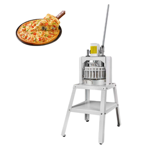 Divisor de masa manual con manivela para pastelitos cubanos Cortador de masa de acero inoxidable para panadería y <span class=keywords><strong>restaurante</strong></span> - Product Image 5