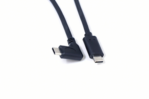 สาย USB 3.1 ยาว <span class=keywords><strong>30</strong></span> ซม. แบบ Type <span class=keywords><strong>C</strong></span> to Type <span class=keywords><strong>C</strong></span> หัวงอ ราคาโรงงาน รองรับการชาร์จเร็วและถ่ายโอนข้อมูลความเร็วสูง - Product Image 2