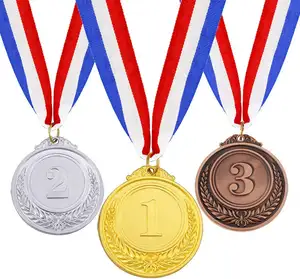 China supplier wholesale high quality custom sports medals double side plated medal