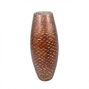 Florero Moderno de Aluminio para Decoración del Hogar y Bodas, Jarrones de Mesa Hechos a Mano y Ecológicos a un Precio Razonable - Product Image 1