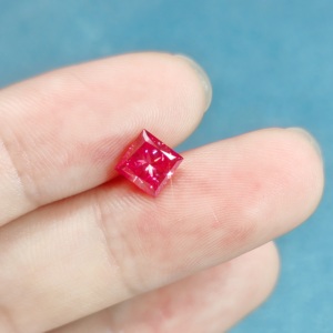 Intense Red Lab Grown Creado Diamante CVD HPHT GIA IGI Certificado Cojín suelto Corte Laboratorio Diamante Joyería personalizada 1ct - Product Image 4