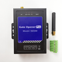 Meilleure Qualité Appel Gratuit SMS SM200 2G/4G GSM Relais Interrupteur Dialer Ouvre-Porte Contrôlé Sans Fil Contrôleur d'Alarme Domestique