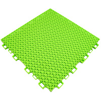 Dalles de sol modulaires à emboîtement pour ateliers multisports en extérieur, pour basketball, tennis, futsal, qualité professionnelle