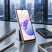 Nouveau téléphone portable débloqué Redmi 13C 6 Go + 128 Go avec lecteur d'empreintes digitales latéral et prise casque 3,5 mm – Smartphone économique