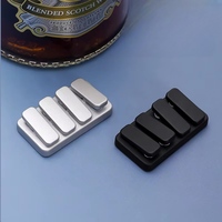 Mini Juguete Deslizante Antiestrés de Aleación de Zinc con Tecla de Piano, Portátil, EDC, Clicker, Placa de Presión, Gadget Silencioso de Metal con Sonido de Clic