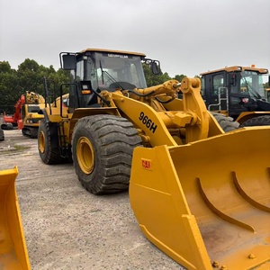 966H Cargador de ruedas usado Buenas condiciones de trabajo Máquina de construcción de energía fuerte para la promoción de venta - Product Image 3