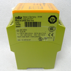 Pilz Safety <b>Relay</b> PNOZ X4 24VDC 10A Output For Industrial Safety Applications - Product Image 3