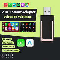Adaptateur CarPlay sans fil Cartist pour iPhone Apple avec Bluetooth 5.4, reconnexion automatique et USB pour voitures
