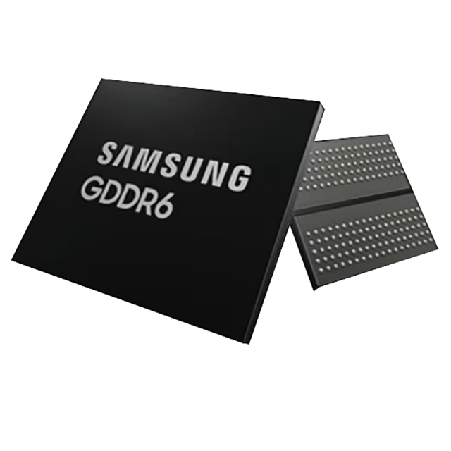 K4Z80325BC-HC16000 8Gb GDDR6 SDRAM 256Mx32 16Gbps 1.35V FBGA-180 Graphics Memory IC