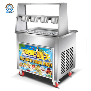 Qdmech hiệu quả cao đông lạnh <span class=keywords><strong>Ice</strong></span> <span class=keywords><strong>Cream</strong></span> Fryer Maker chuyên nghiệp Kem Nồi chiên CuộN máy - Product Image 2