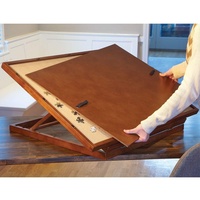 Table de jeu éducative en bois pour enfants, transfrontalière, grande, pliable et rotative, avec plateau d'assemblage