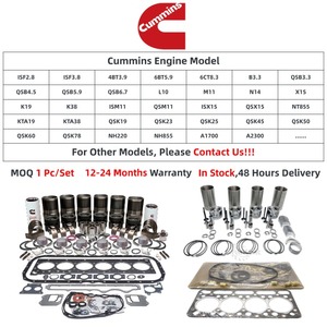 Parti motore escavatore Diesel ricostruire <span class=keywords><strong>Kit</strong></span> M11 QSK60 6LT QSX15 6 bt5. 9 QSM11 NTA855 NT855 4BT 6BT <span class=keywords><strong>Kit</strong></span> fodera cilindro 6BT per Cummins - Product Image 2