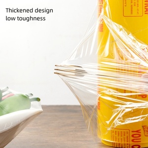 Vente directe d'usine, <span class=keywords><strong>film</strong></span> alimentaire en PVC souple de qualité alimentaire 100% sûr, rouleau jumbo de 300 m, résistant à l'humidité, pour la conservation des fruits et légumes - Product Image 5