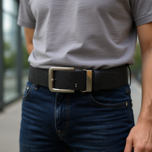 Cintura Intrecciata in PU Z Y 7Cm 110Cm con Fibbia in Metallo, Accessorio Moda Casual - Product Image 2