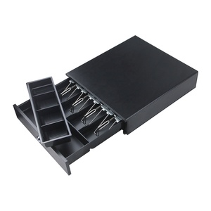 High Quality POS Economic Durable Metal Cash <strong>Box</strong> 330mm 4 <strong>Bill</strong> 4 Coin Tray Electronic Cash Drawer - Product Image 4