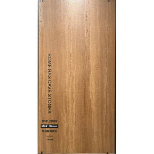 Azulejos <span class=keywords><strong>de</strong></span> Pared y Piso <span class=keywords><strong>de</strong></span> Piedra <span class=keywords><strong>de</strong></span> Cueva con Aspecto <span class=keywords><strong>de</strong></span> Travertino <span class=keywords><strong>de</strong></span> 600x1200, Superficie Mate Rústica, Diseño Moderno para Uso Interior en Habitaciones y Apartamentos - Product Image 1