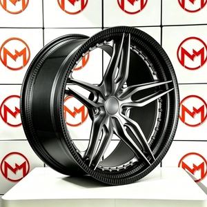 ล้อแม็กซ์เทรา ฟอร์จ คัสตอม รุ่น HX107 สำหรับรถยนต์นั่งส่วนบุคคล สำหรับ R8 AMG คาร์บอนไฟเบอร์ - Product Image 1