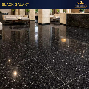 Black Galaxy <b>Granite</b> Slabs 2cm Polished | Indian Black <b>Granite</b> for Kitchen Countertops & Flooring | Export Quality - Product Image 5