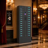Vente Flash : Distributeur automatique VIA à 30 compartiments pour la recharge intelligente – Borne de recharge rapide commerciale pour téléphones portables