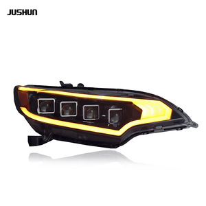 ชุดไฟหน้า Jushun Honda Fit แบบ 4 เลนส์ LED พร้อมไฟวิ่งกลางวัน สำหรับรถยนต์ Fit GK5 ปี 2014-2020 - Product Image 4