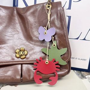 New PU Leather Marine Animals Fruit <b>Charms</b> Handbag Decorative <b>Charms</b> Keychain Wholesale Pendant for <b>Bags</b> Decoration - Product Image 1