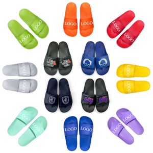 Custom Logo Slide Sandals Men Women Personalized Beach Slippers Summer Outdoor Non Slip Shower <b>Shoes</b> Casual <b>Soft</b> Sole Sliders - Product Image 2