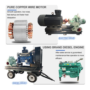1200 m3/h portata 43m testa 280HP cassa Modulare doppia pompa di aspirazione per la centrale elettrica - Product Image 2