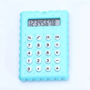Pocket Calculator Custom Office School Studenten Kinderen Promotie Cadeau Klein Formaat Mini Desktop Calculator