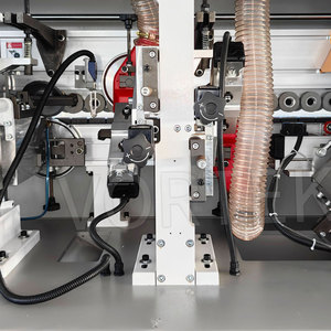 PM50B Production de contreplaqué essentiel Préfraisage Panneaux à base de bois automatiques Machine à plaquer les chants Moteur PVC Grattage Collage Polissage - Product Image 2