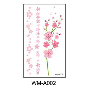 Piccoli abbaglianti <span class=keywords><strong>fiori</strong></span> dell'acquerello freschi adesivi temporanei del tatuaggio impermeabili - Product Image 3