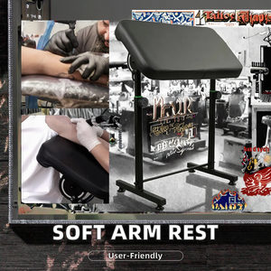 40x70cm Adjustable Tattoo Arm Rest Stand Waterproof Stainless Steel Pad for Arm and Leg - Product Image 5