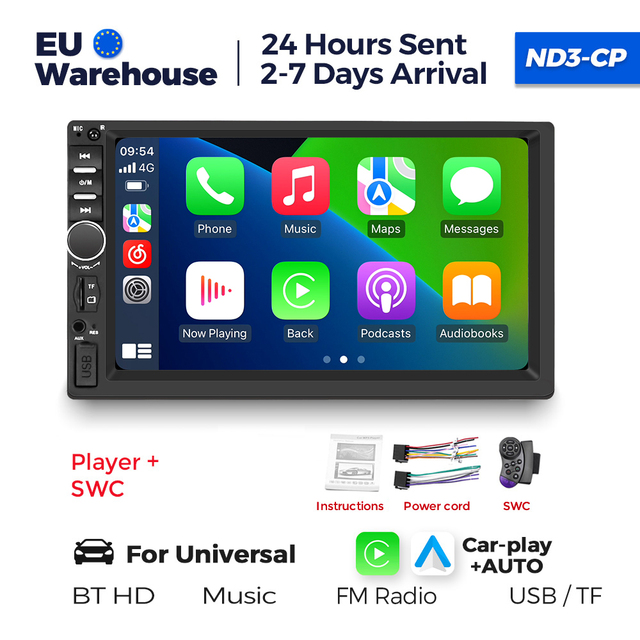 MEKEDE ND3S MP5 7 Inch 800*480 Mirror Lin-k Car Multimedia Player Radio Player for Universal with FM SWC BT USB