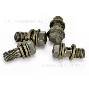 Vis de fixation de conduite d'huile de pompe de frein Zhen Nirui M10x1.25 pour scooter, VTT, moto tout-terrain, universelle, en métal durable - Product Image 4