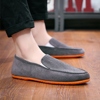 Nouveautés tendances populaires, chaussures en toile pour hommes, chaussures basses décontractées pour le printemps
