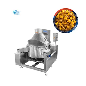 Harga grosir Cina mesin Popcorn komersial mesin Popcorn India mesin Popcorn kapasitas besar untuk pasokan