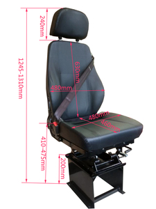 <span class=keywords><strong>Sedile</strong></span> del Conducente per Locomotiva Ferroviaria con Cintura di Sicurezza, Fornitura Diretta dalla Fabbrica - Product Image 4