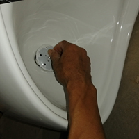 Kloset Pria WC Toilet Kamar Mandi Kartun Anak Urinal Pintar Tanpa Air Sistem Siphon Urin Sensor Mangkuk Urinal Katup Sistem Siram Tiup