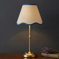 Lampe de table Wolongmountain personnalisable, sans fil, à commande tactile, design luxueux, vintage, haut de gamme, style mariage classique