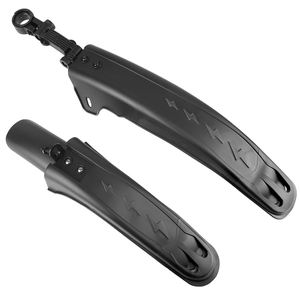 ZUKKA garde-boue en plastique 26 ''avec bavettes souples ensemble d'ailes de vtt bicolore - Product Image 1