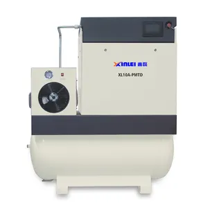 EPMTD high quality air end oil injected air cooler screw compressor with dryer