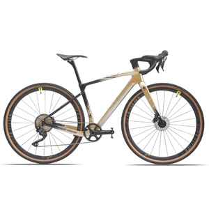 Bicicletta <span class=keywords><strong>Gravel</strong></span> 700C di Ultima Tendenza, Telaio in Carbonio Ultraleggero con Perno Passante, Freno a Disco Idraulico Integrato, Bici da Avventura All-Terrain - Product Image 5