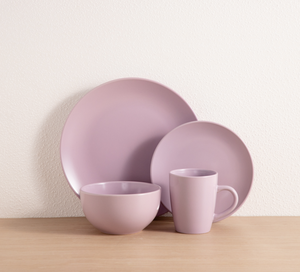 <b>Soup</b> Cooking <b>Pot</b> Wholesale Custom Lilac Purple Ribbed Ceramic Cookware Set, Stoneware Casserole & Dinnerware, Free Design Logo - Product Image 6