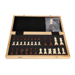 Set di Scacchi <span class=keywords><strong>in</strong></span> <span class=keywords><strong>Legno</strong></span> Ecologico Fatto a Mano OEM per Bambini, Uso Interno, Scacchiera Magnetica Pieghevole da Viaggio <span class=keywords><strong>in</strong></span> Feltro - Product Image 4