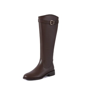 <span class=keywords><strong>Stivali</strong></span> da Equitazione da <span class=keywords><strong>Donna</strong></span> Pronti per la Spedizione con Tacco Basso e Punta Tonda al Polpaccio, Autunno Inverno, Direttamente dalla Fabbrica - Product Image 2