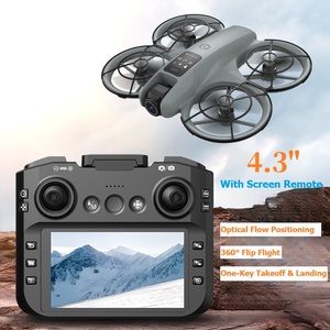 <strong>New</strong> Full-Protection Large-Screen Remote Control 2.4GHz HD Aerial Photography <strong>Drone</strong> Dual-Camera Obstacle Avoidance 4-Axis Gyro - Product Image 4